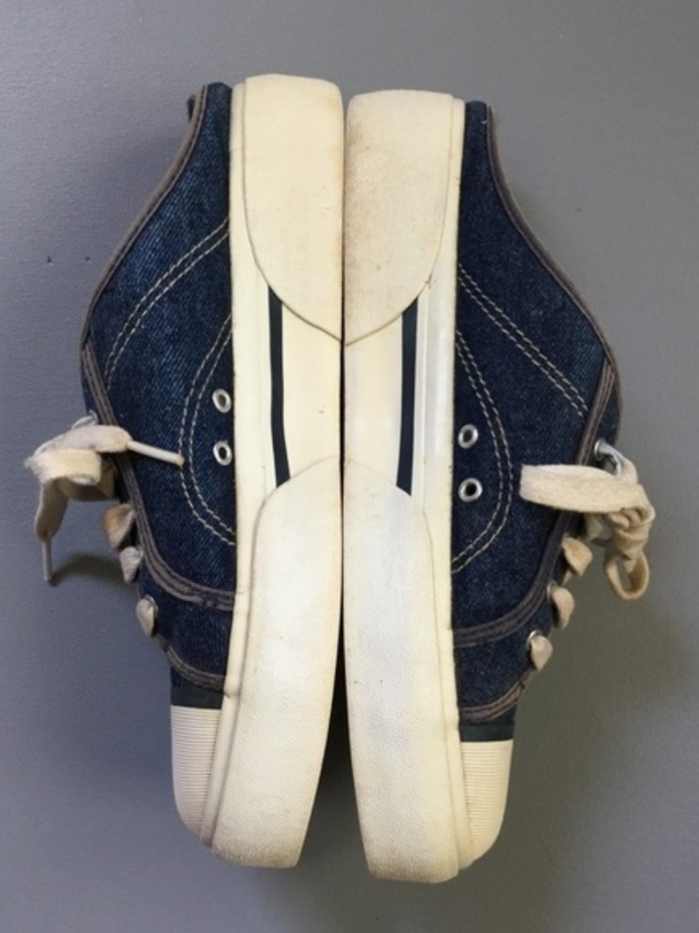 Nike Women’s Denim Slip-On Hermosa Mules Sz 8 - Picture 2 of 9